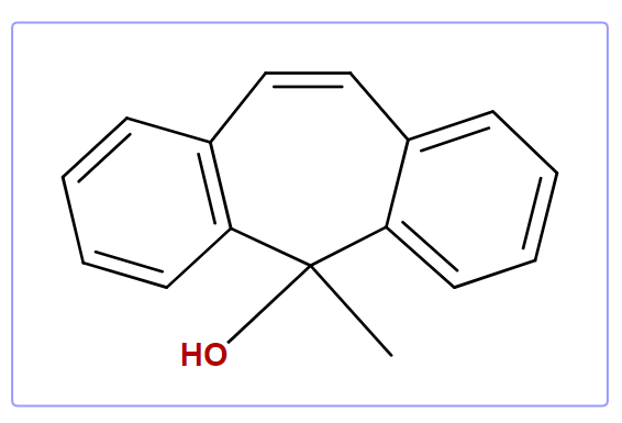 5-Hydroxy-5-methyl-5H-dibenzo[a,d]cycloheptene