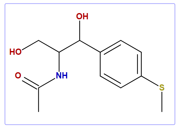 N-[2-Hydroxy-1-(hydroxymethyl)-2-[4-(methylthio)phenyl]ethyl]acetamide
