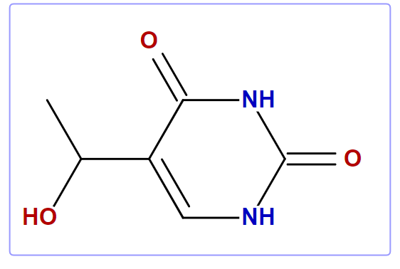 5-(1-Hydroxyethyl)-1,2,3,4-tetrahydropyrimidine-2,4-dione