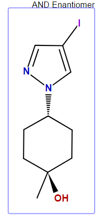 trans 4-(4-Iodo-1H-pyrazol-1-yl)-1-methylcyclohexanol