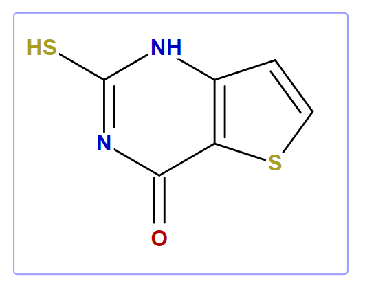 2-Mercaptothienone-[3,2-d]pyrimidine-4(1H)-one