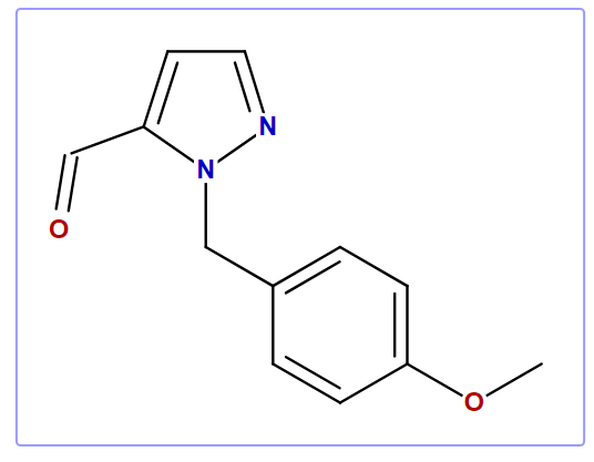 1-(4-Methoxybenzyl)-1H-pyrazole-5-carbaldehyde