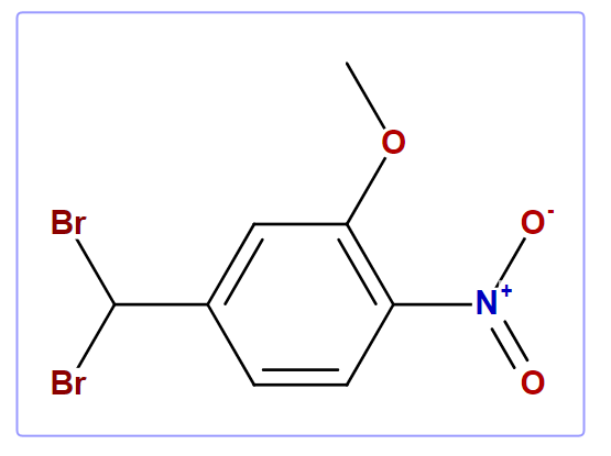 3-Methoxy-4-nitrobenzal bromide