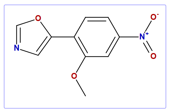 5-(2-Methoxy-4-nitrophenyl)oxazole