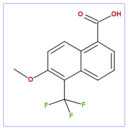 6-Methoxy-5-trifluoromethyl-1-naphthoic acid