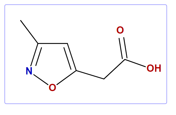 3-Methyl-5-isoxazoleacetic acid