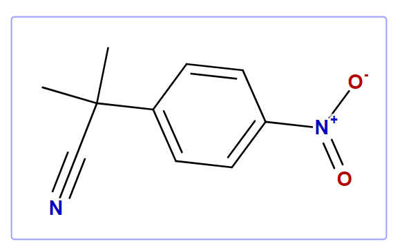 2-Methyl-2-(4-nitrophenyl)propionitrile