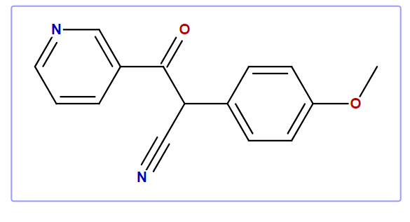 2-(4-Methoxyphenyl)-3-oxo-3-(pyridin-3-yl)propanenitrile