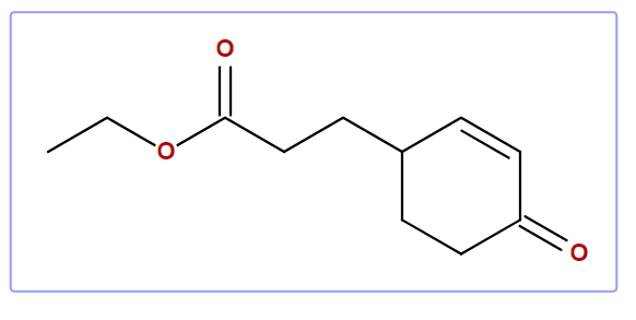 4-Oxo-2-cyclohexene-1-propanoic acid ethylester