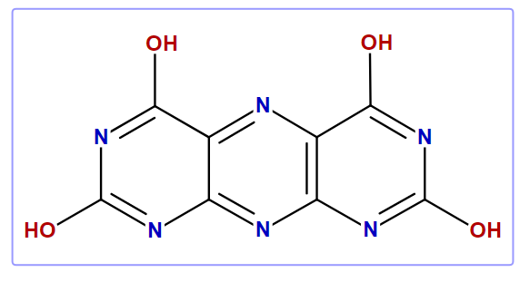Pyrimido[5,4-g]pteridine-2,4,7,9-tetrol