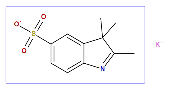 Potassium 2,3,3-trimethyl-3H-indole-5-sulfonate