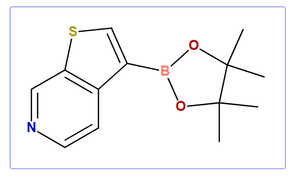 3-(4,4,5,5-Tetramethyl-1,3,2-dioxaborolan-2-yl)-thieno[2,3-c]pyridine