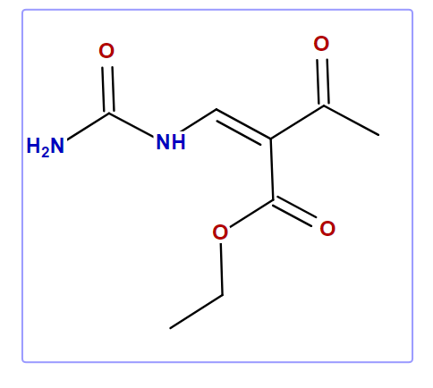 Ethyl 2-(ureidomethylene)acetoacetate