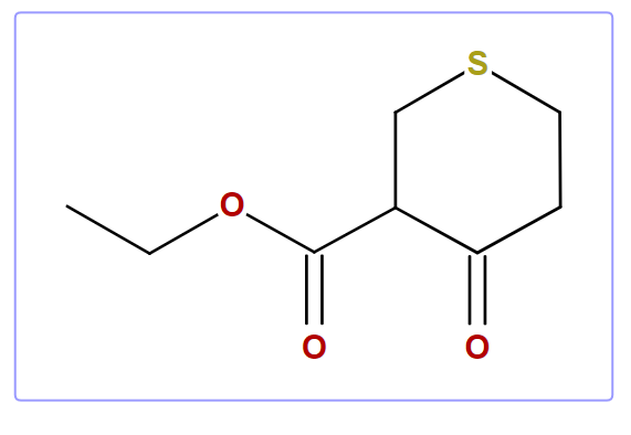 Ethyl 4-oxotetrahydro-2H-thiopyran-3-carboxylate