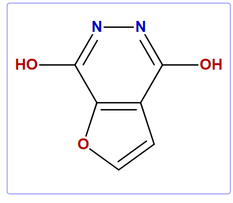 Furo[3,2-d]pyridazine-4,7-diol