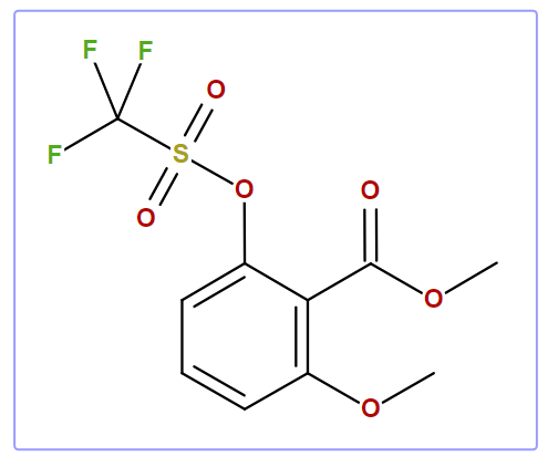 Methyl 2-methoxy-6-[[(trifluoromethyl)sulfonyl]oxy]-benzoate