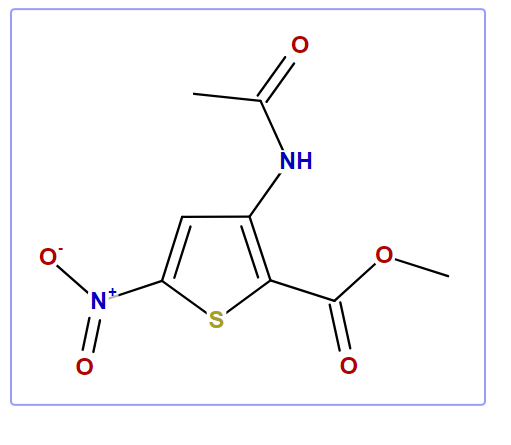 Methyl 3-(Acetylamino)-5-nitrothiophene-2-carboxylate