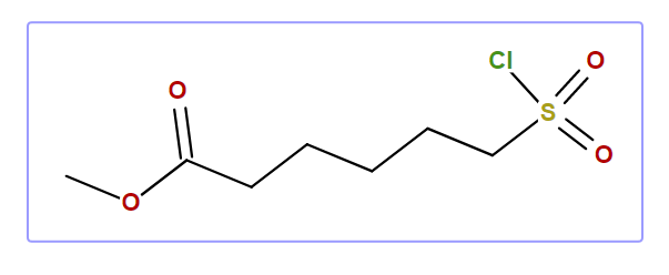 Methyl 6-(chlorosulfonyl)hexanoate